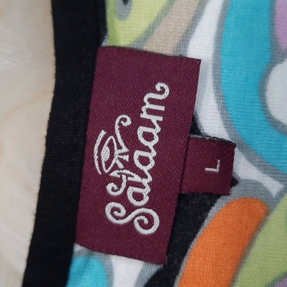 Salaam Printed Tank Swing Dress - Picture 3 of 4